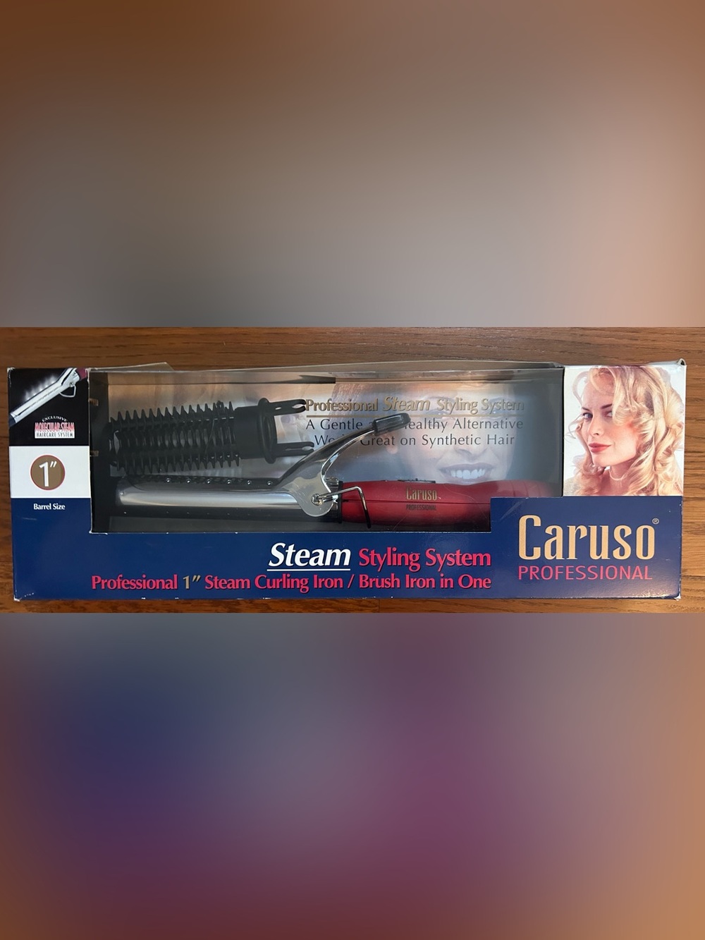 Caruso Professional Steam Styling System 1” Curling Iron/Brush Iron In One - Picture 2 of 6